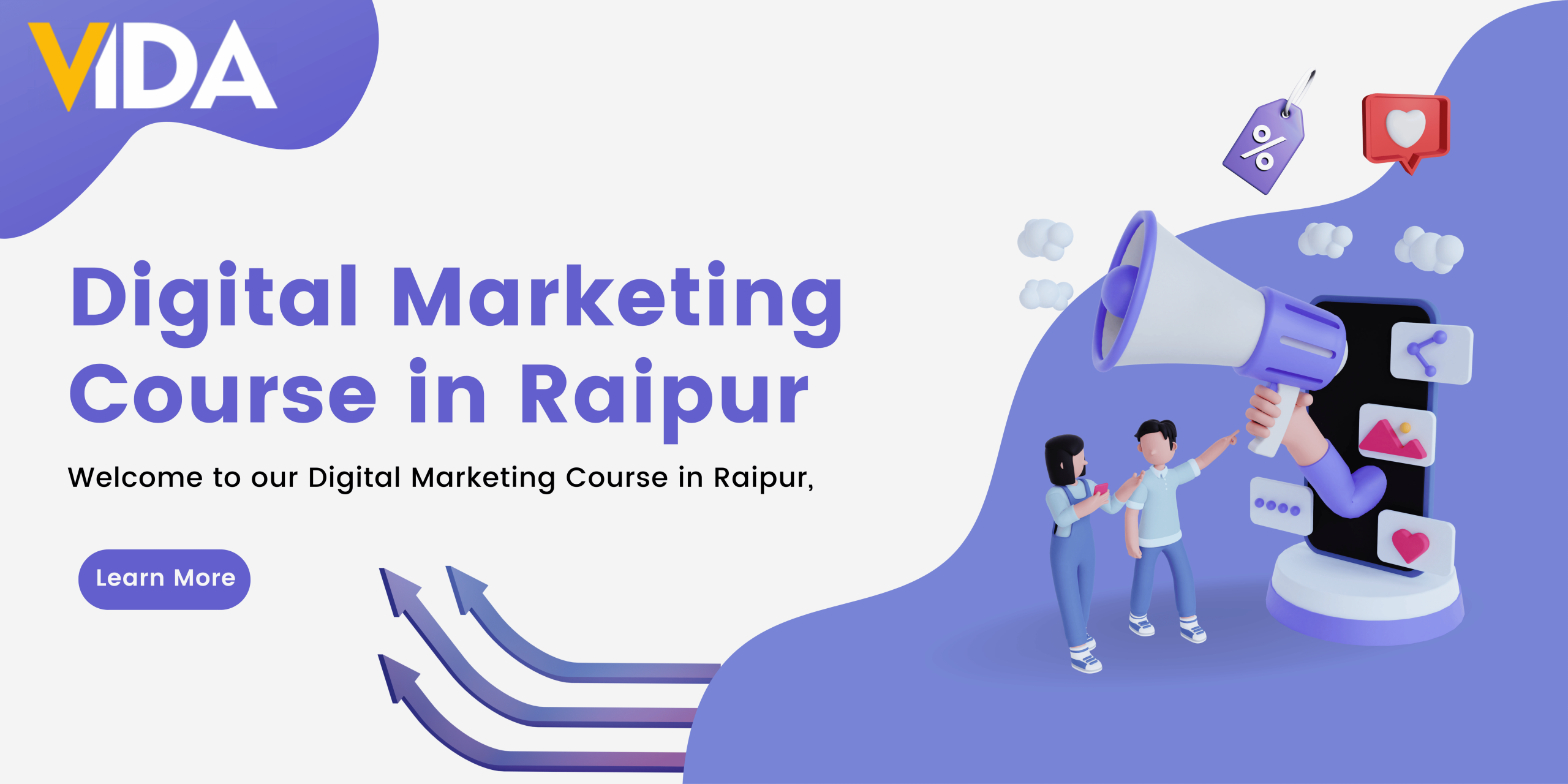 Vida - Digital marketing course in Raipur | Digital marketing Institute in Raipur