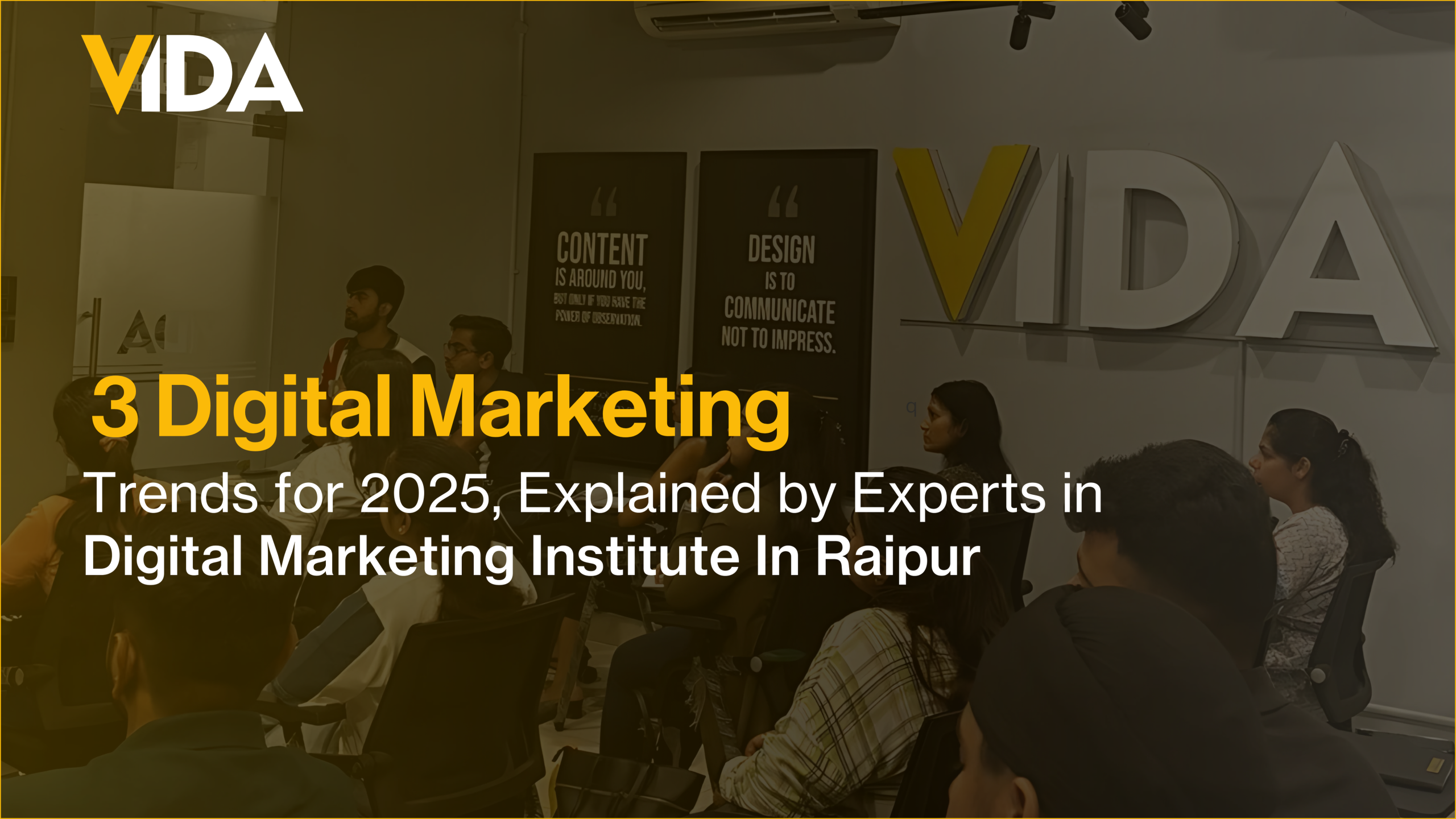 Vida - Digital marketing course in Raipur | Digital marketing Institute in Raipur