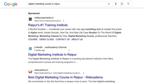 Search Advertising